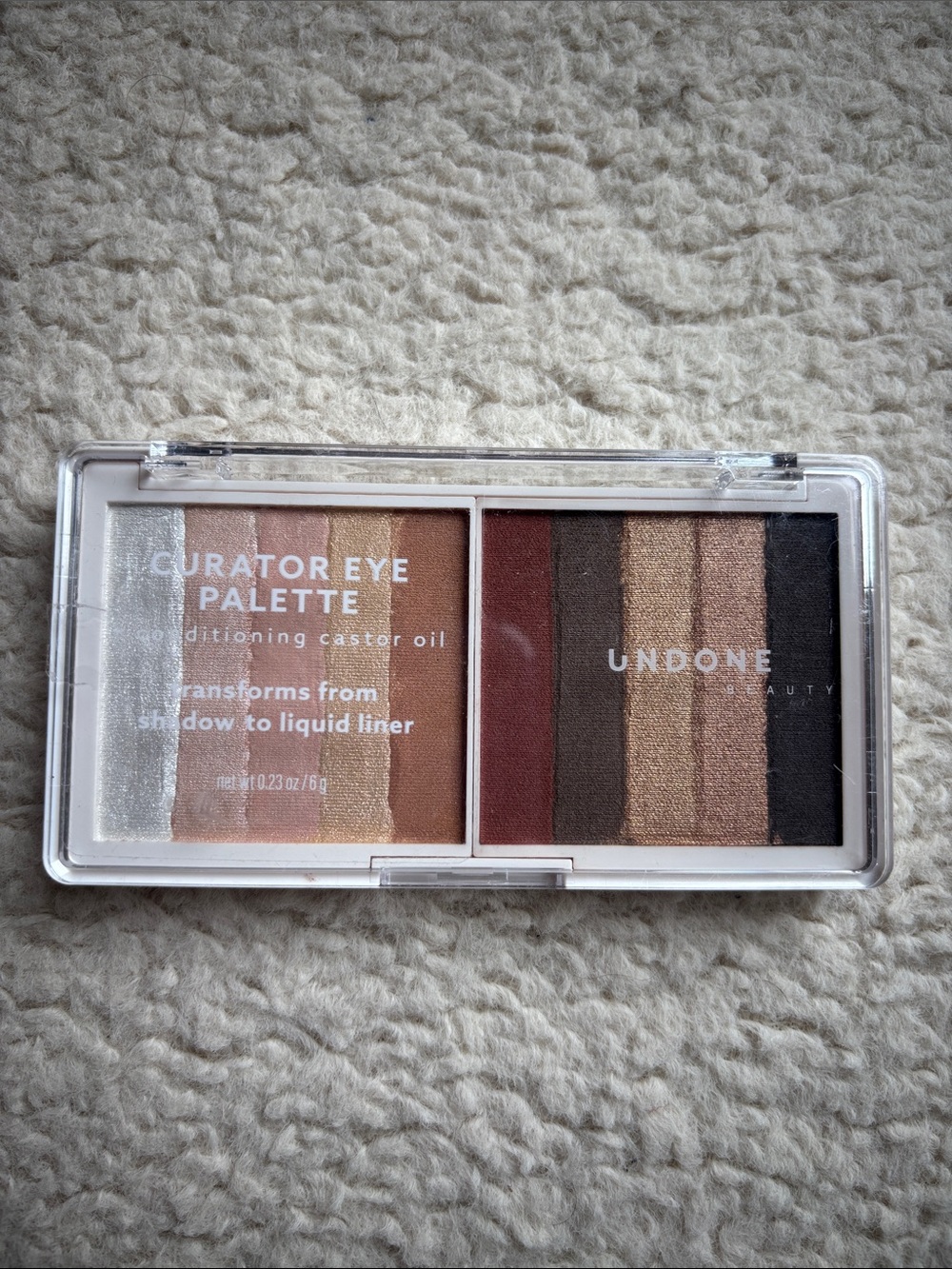 Undone, Curator Eye Palette - Warm Neutrals, 710 Bare, NWT